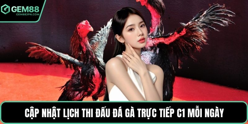Cập nhật lịch thi đấu đá gà trực tiếp C1 mỗi ngày