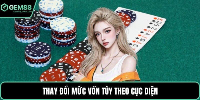 Thay đổi mức vốn tùy theo cục diện