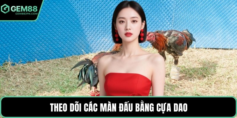 Theo dõi các màn đấu bằng cựa dao
